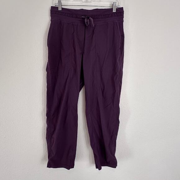 Lululemon Dance Studio Mid-Rise Cropped Pant, Grape Thistle, Size 8 - Picture 2 of 9